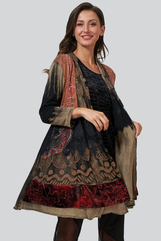 Elegant Jacket ~ Black & Red