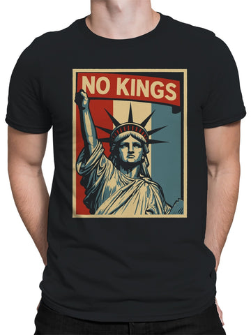 Cotton T-Shirt ~ No Kings!