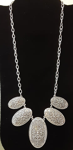 Turkish Necklace ~ Nouveau Ovals