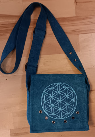 Seed of Life Purse ~ Teal