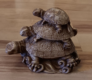 Turtle Family Statuette