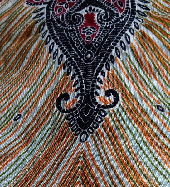Peacock Print ~ Punjabi Pants or Romper