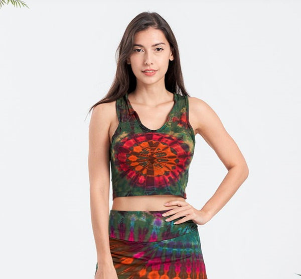 Tie-dye Crop Top