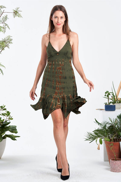 Lace Back Tie-Dye Dress ~ Three NEW Colors!