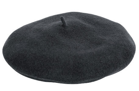 Wool Beret ~ Black