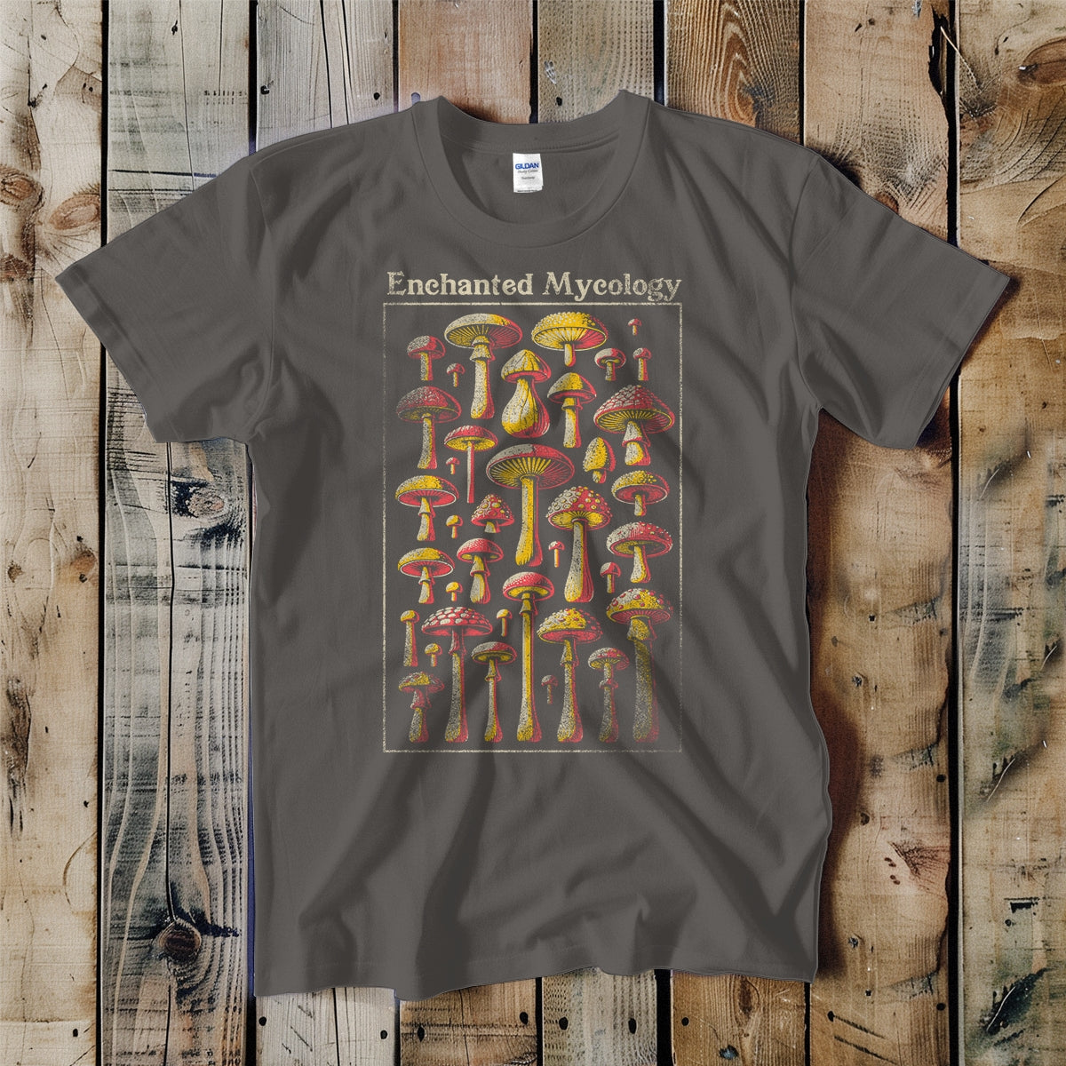 Cotton T-Shirt ~ Enchanted Mycology