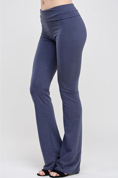 Cotton Yoga Pants ~ Black or Blue