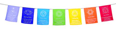 Seven Chakras Prayer Flags