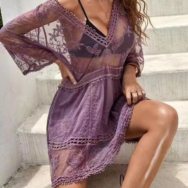 Beautiful Lace Cover-Up ~ Three Colors