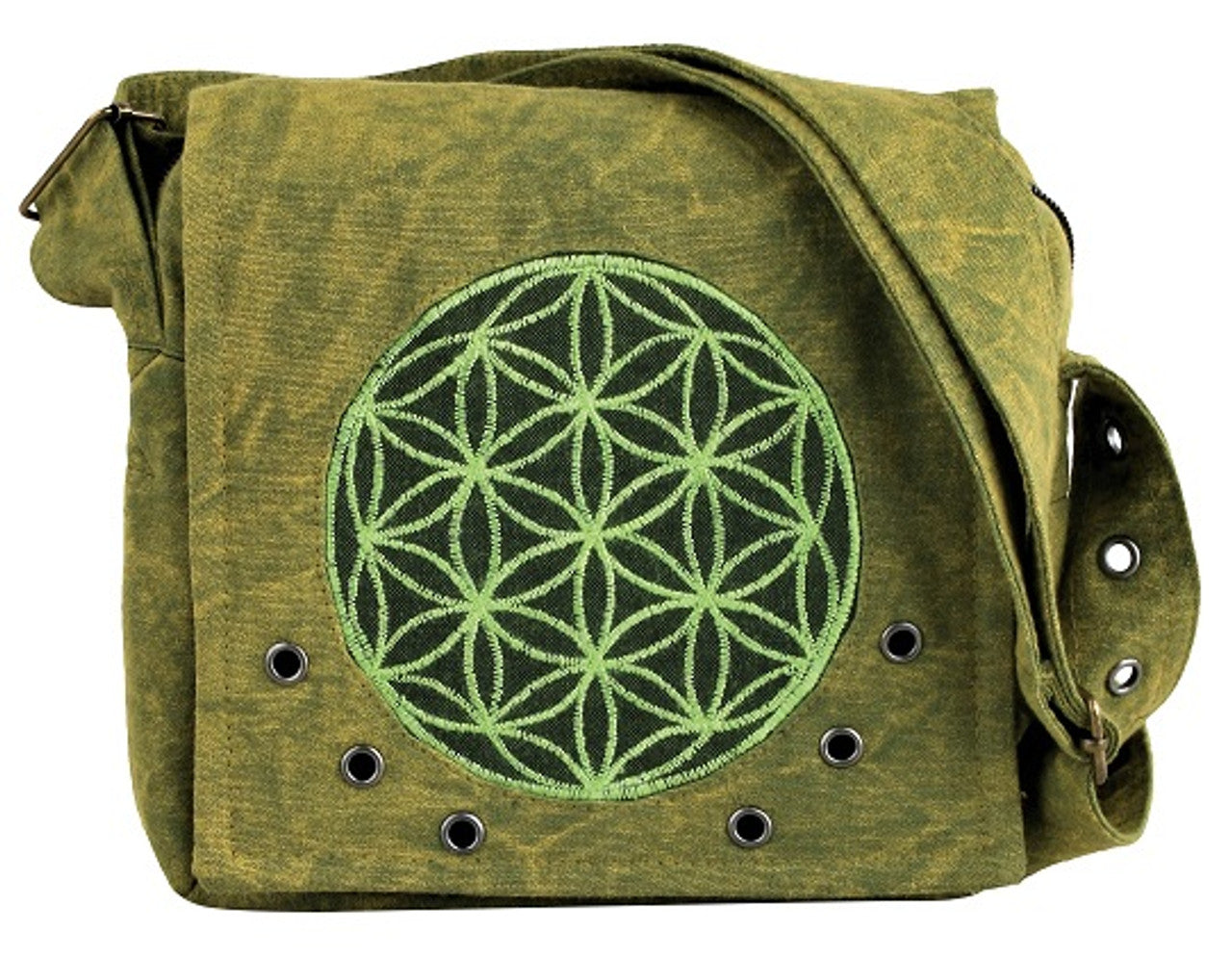 Sweet Green Purse ~ Sacred Geometry