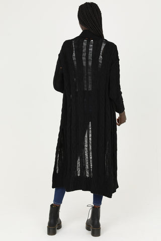 Long Black Super Soft Sweater