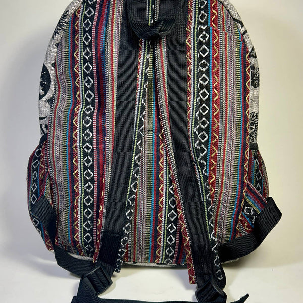 Cotton Backpack ~ Mushroom Motif