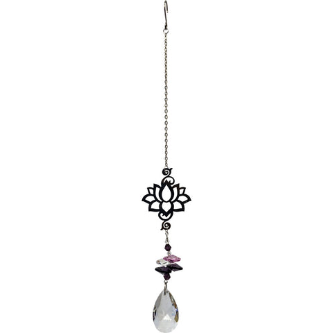 Lotus ~ Crystal Sun Catcher