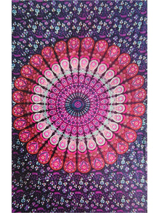 Tapestry ~ Purple Mandala