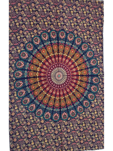 Tapestry ~ Blue Mandala