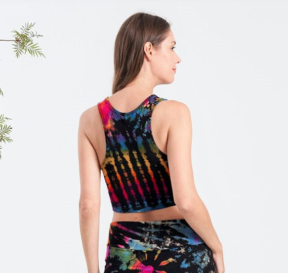 Tie-dye Crop Top