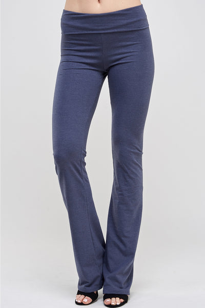 Cotton Yoga Pants ~ Black or Blue