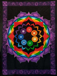 Tapestry ~ Colorful Chakras