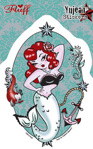 Molly Mermaid Sticker