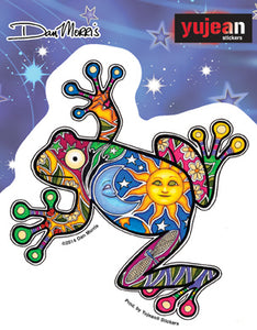Night & Day Frog Sticker