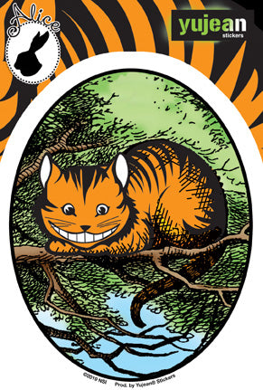 Cheshire Cat Sticker