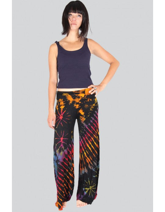 Tie-Dye Yoga Waistband Pants