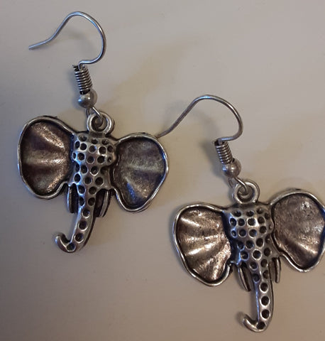 Turkish Earrings - Small Elephants