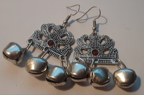 Turkish Earrings ~ Tribal with Bells