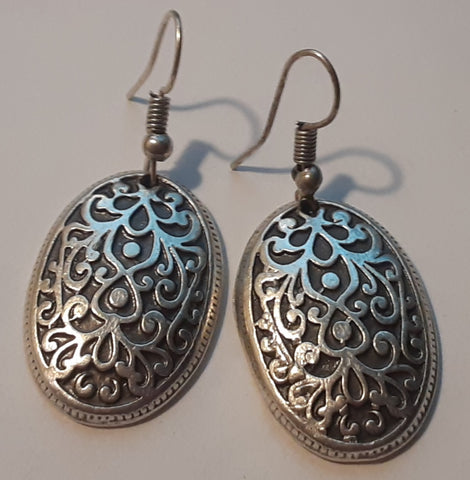 Turkish Earrings ~ Nouveau Medallions