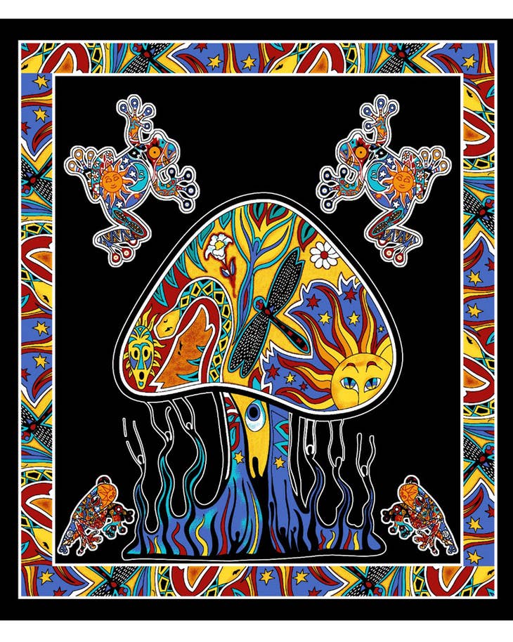 Tapestry ~ Magic Mushrooms