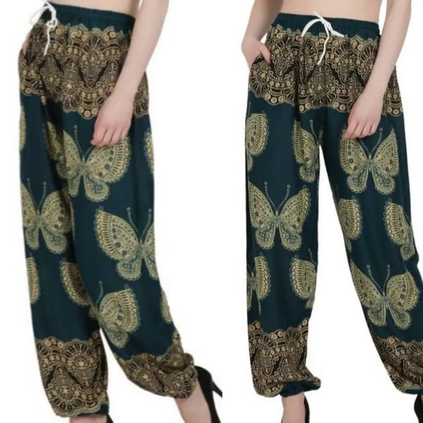 Butterfly Print Pants ~ 4 colors!