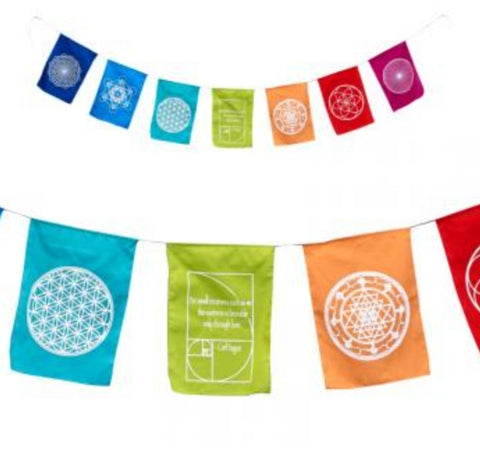 Sacred Geometry Flags ~ Large