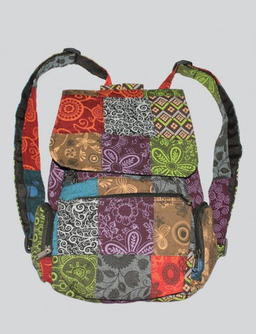 Back Pack - Cotton Patchwork