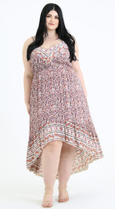 * SALE * Plus Size - High~Low Summer Dress